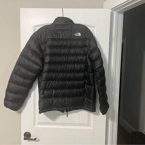 The North Face Men's Charcoal Down Puffer Jacket